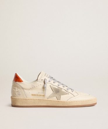 Women’s Ball Star LTD with ice-gray suede star and orange heel tab