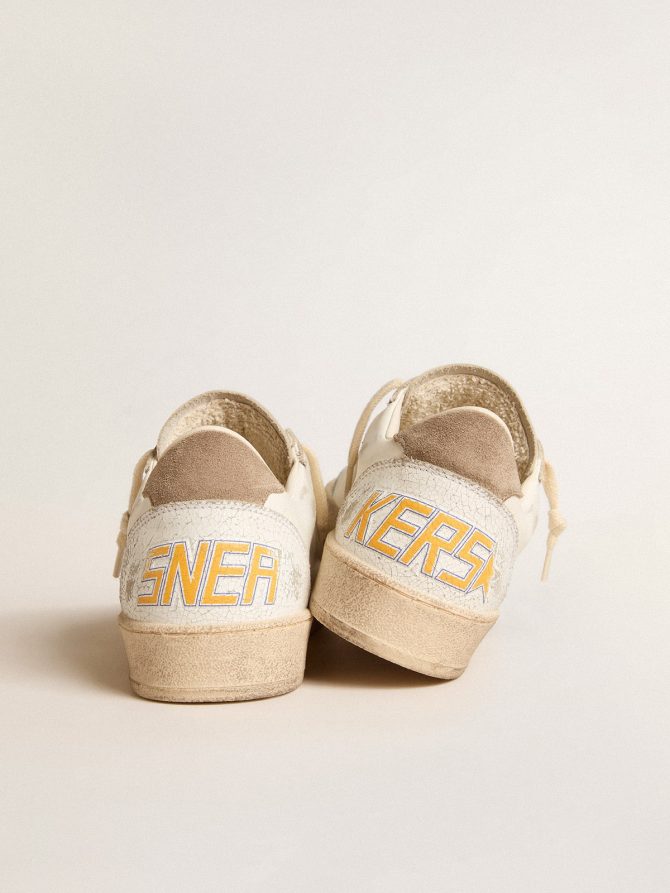 Ball Star with blue glitter star and dove-gray suede heel tab - Image 4