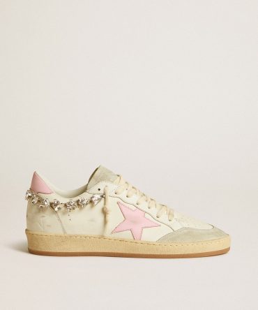 Women’s Ball Star LTD with pink leather star and crystal decoration