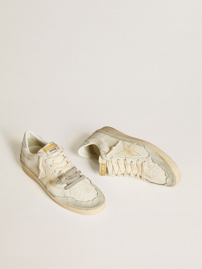Ball Star LTD in nappa leather with leather star and metallic leather heel tab - Image 2