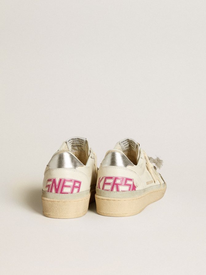 Ball Star LTD in nappa leather with leather star and metallic leather heel tab - Image 4