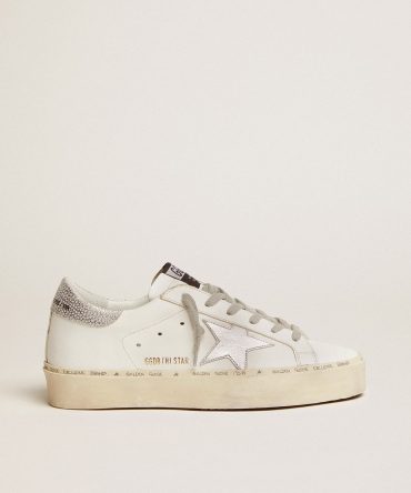 Women’s Hi Star with star and metallic silver heel