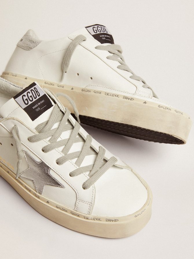 Women’s Hi Star with star and metallic silver heel - Image 4