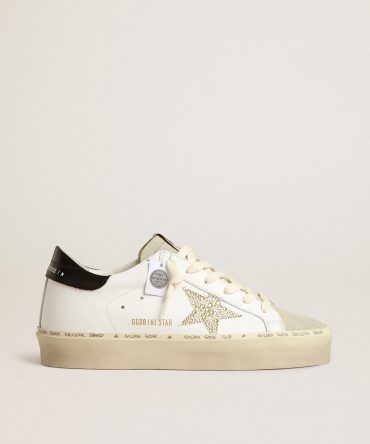 Hi Star with Swarovski crystal star and black heel tab