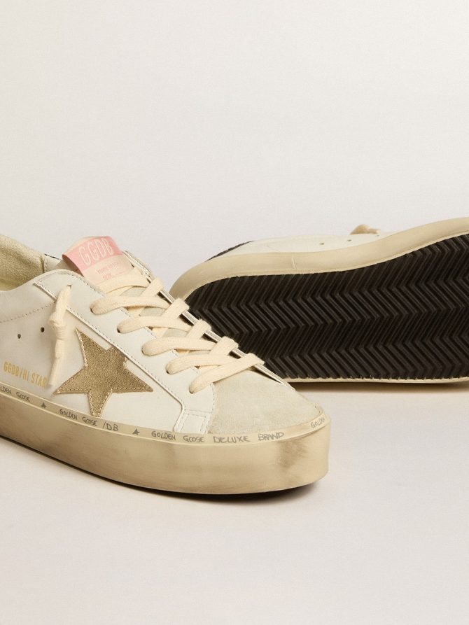 Hi Star with platinum metallic leather star and glitter heel tab - Image 3