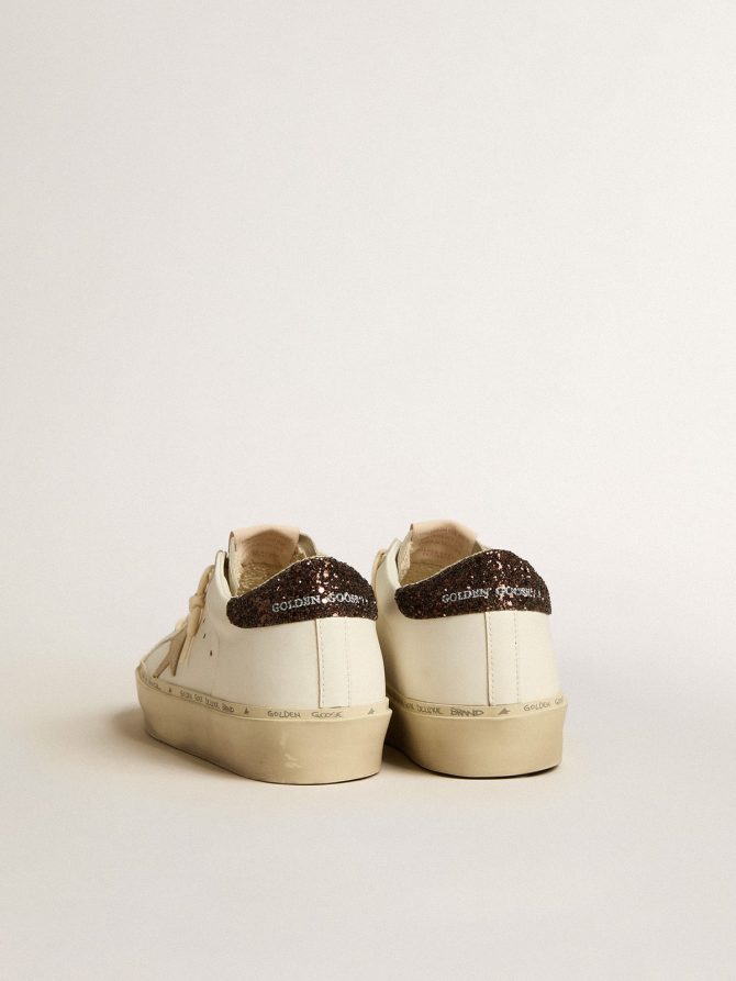 Hi Star with platinum metallic leather star and glitter heel tab - Image 4