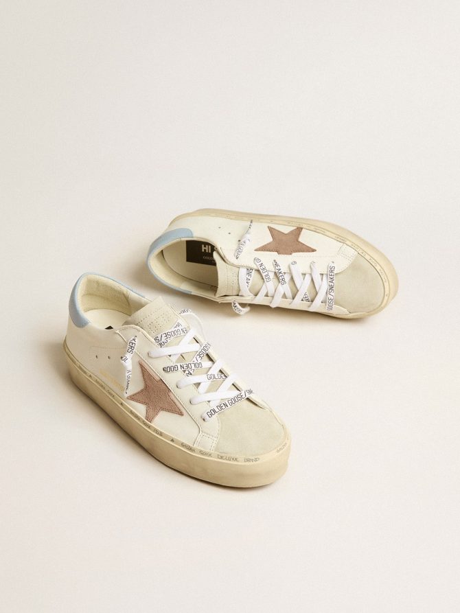 Hi Star LTD with pink suede star and light blue leather heel tab - Image 2