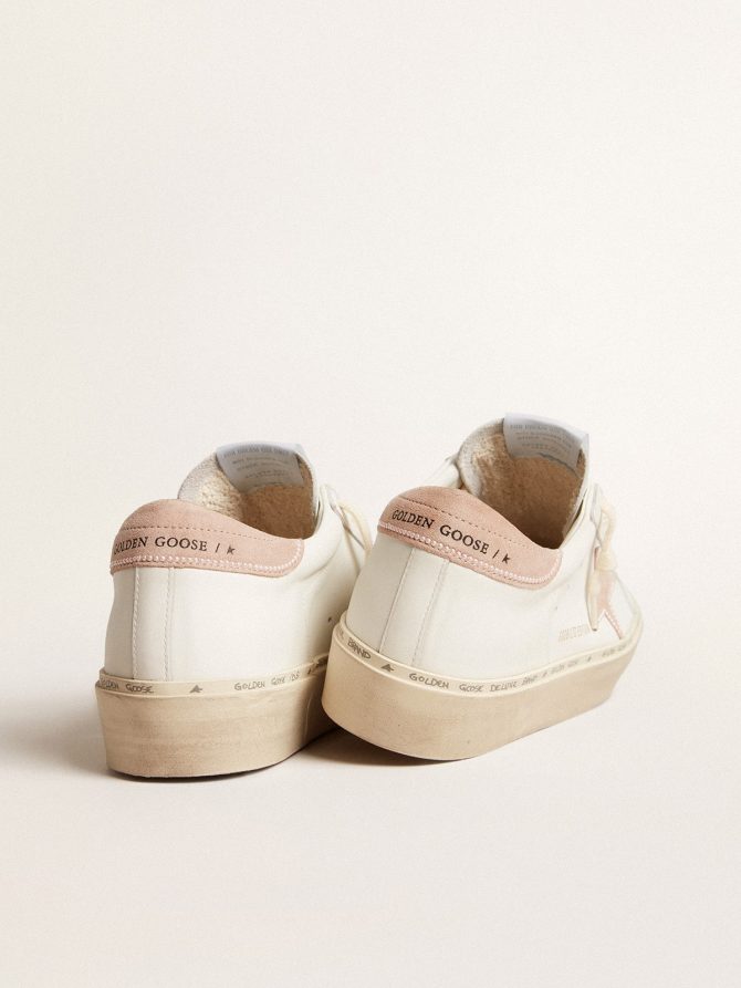 Women’s Hi Star LTD with old rose suede star and heel tab with pearls - Image 4