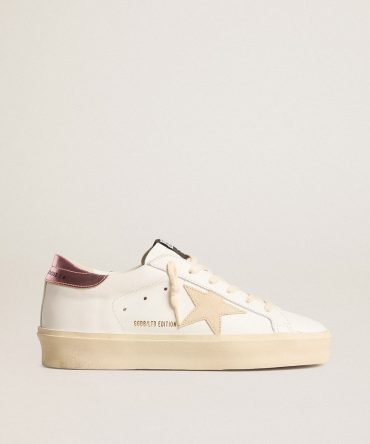 Women’s Hi Star LTD with pearl suede star and metallic leather heel tab