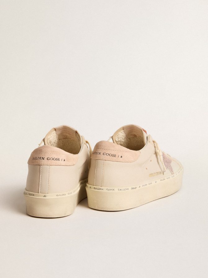 Hi Star LTD in nappa with suede star and pink Swarovski crystals - Image 5
