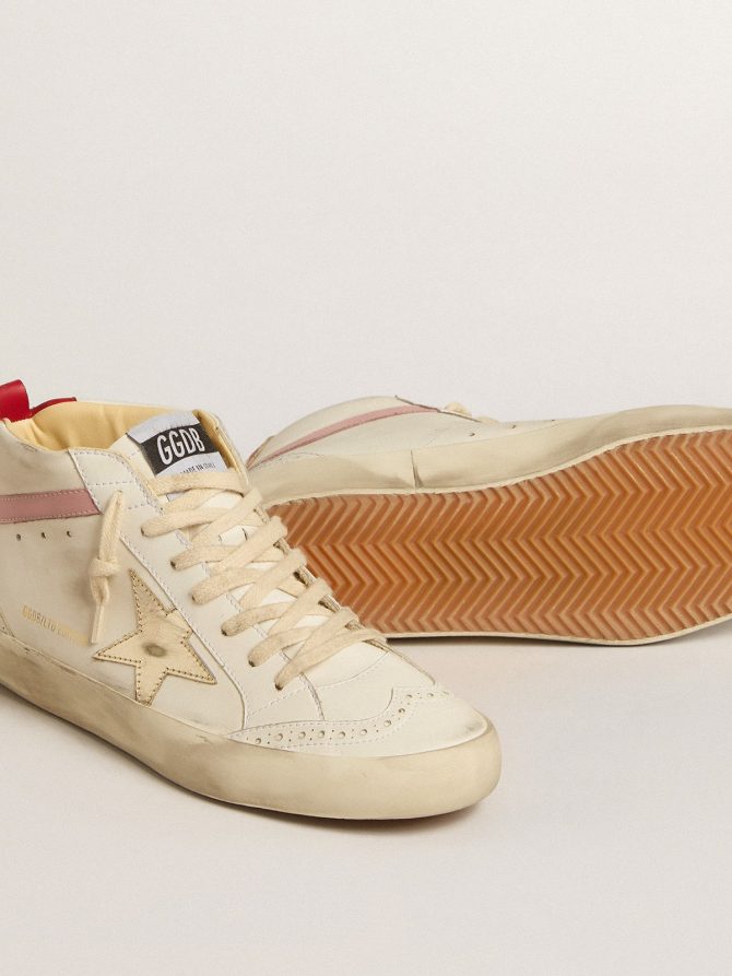 Bio-based Mid Star LTD with gold leather star and pink flash - Image 4