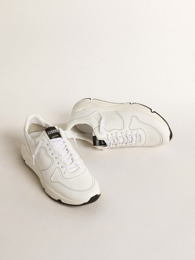 Women’s bio-based Running Sole with white star and heel tab - Image 2
