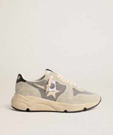 Running Sole embellished with Swarovski crystals and ivory star