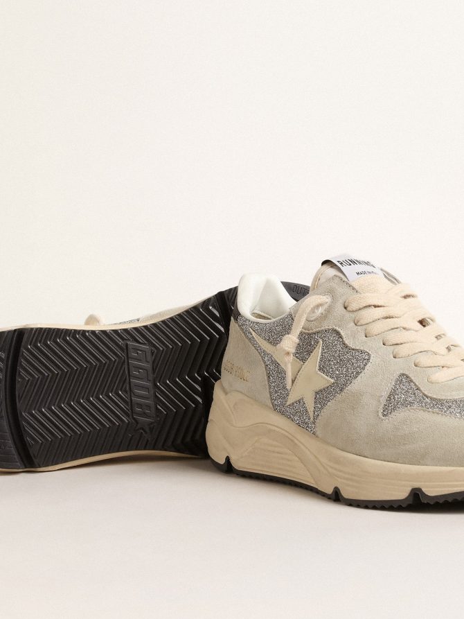 Running Sole embellished with Swarovski crystals and ivory star - Image 3