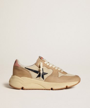 Running Sole LTD in nylon and nubuck with leather star and heel tab