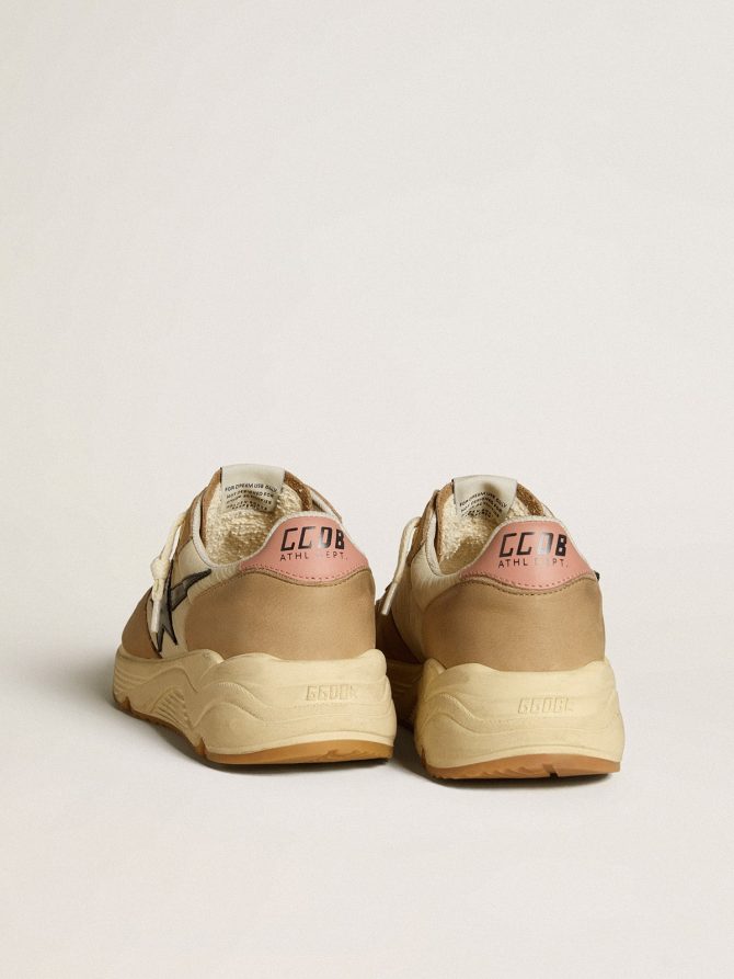 Running Sole LTD in nylon and nubuck with leather star and heel tab - Image 5