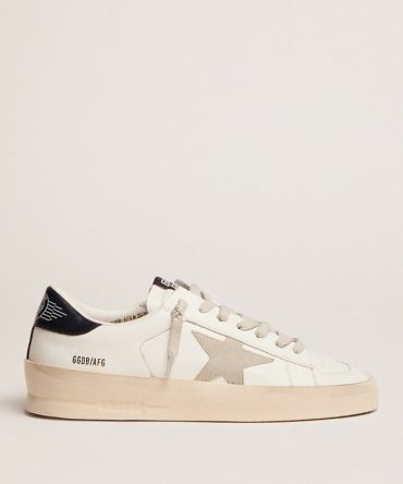 Women’s Stardan with ice-gray suede star and blue heel tab