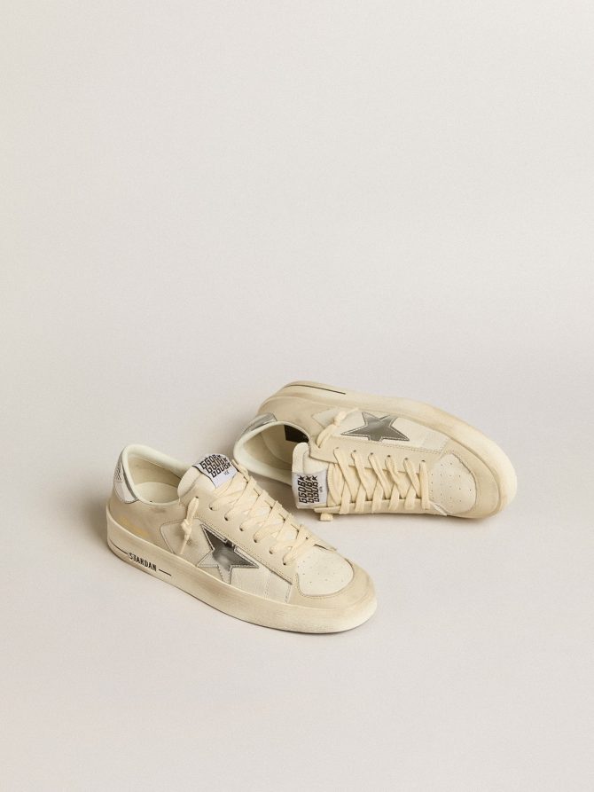 Stardan in nappa with silver mirror-effect star and heel tab - Image 2