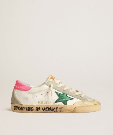 Super-Star Penstar with green star and fluorescent lobster heel tab