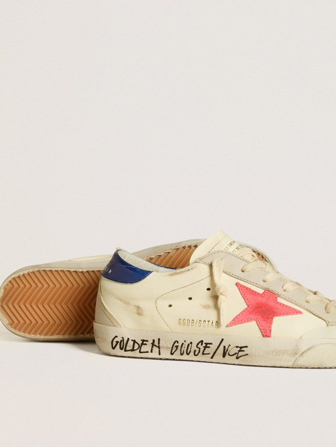 Women’s Super-Star in nappa with suede star and metallic leather heel tab - Image 3