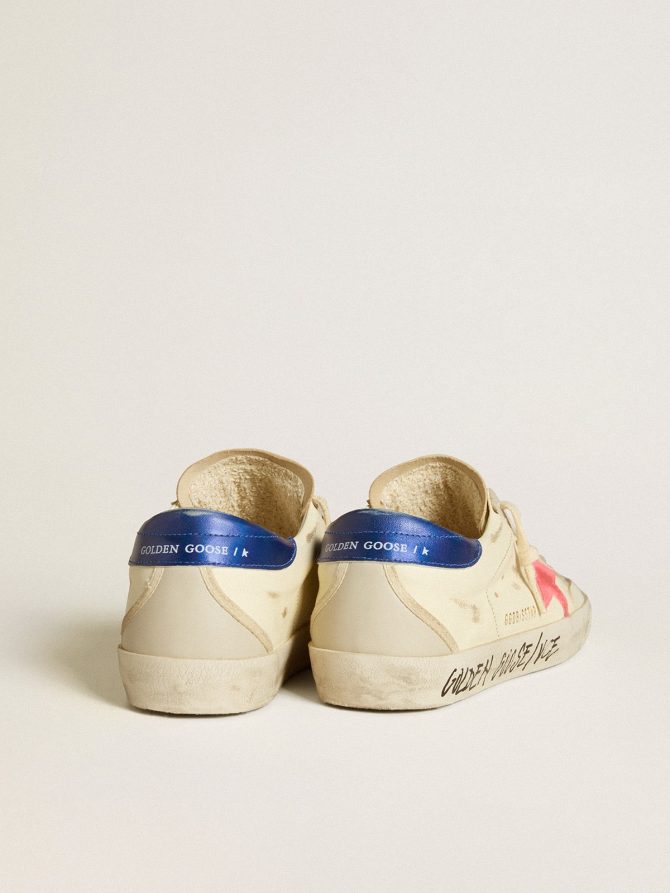 Women’s Super-Star in nappa with suede star and metallic leather heel tab - Image 4