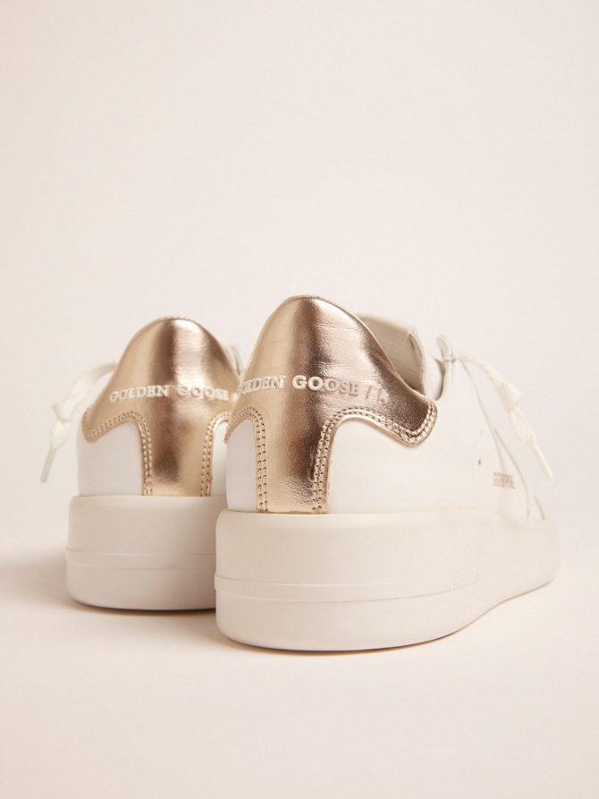 Women’s Purestar sneakers with gold-coloured heel tab - Image 5
