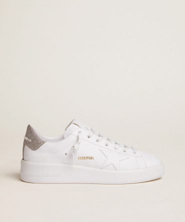 Women’s Purestar sneakers with glittery silver heel tab