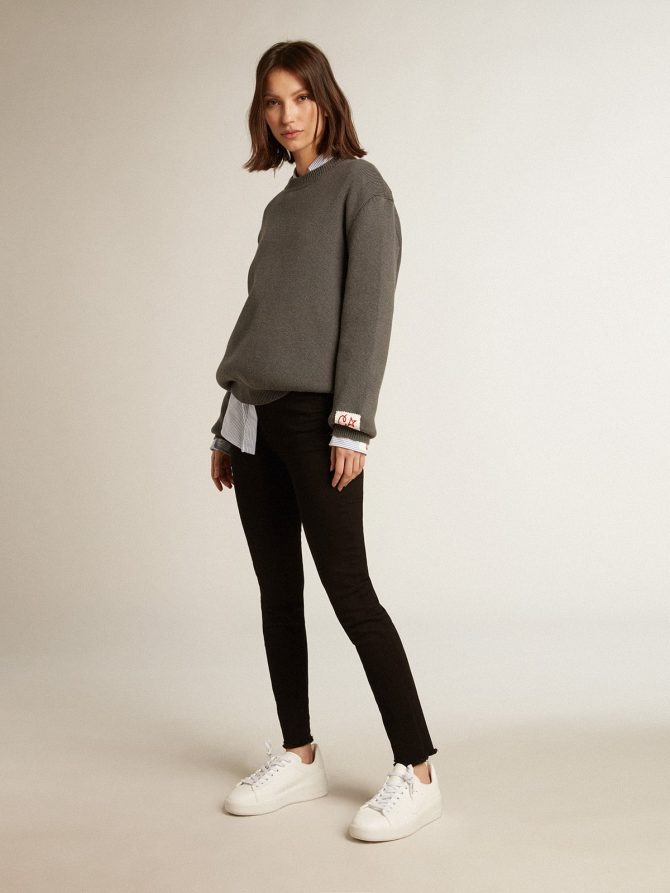 Women’s bio-based Purestar with white star and heel tab - Image 6