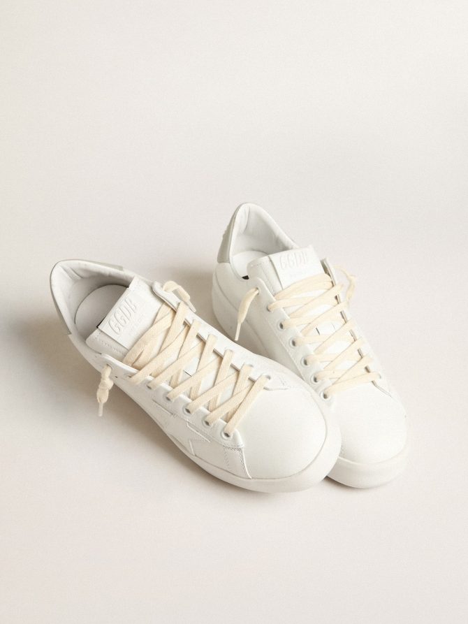Purestar with white star and gray leather heel tab - Image 2