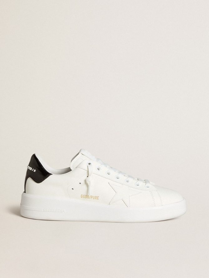 Women’s Purestar with leather star and black patent leather heel tab