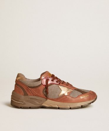 Women’s Dad-Star in nubuck with gold leather star and suede heel tab