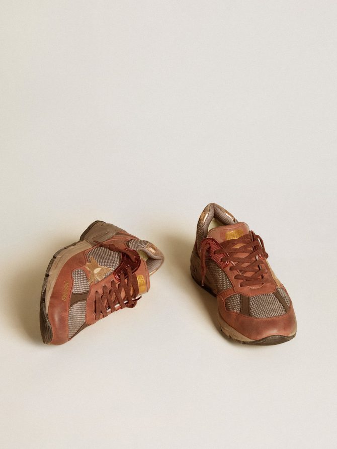 Women’s Dad-Star in nubuck with gold leather star and suede heel tab - Image 2