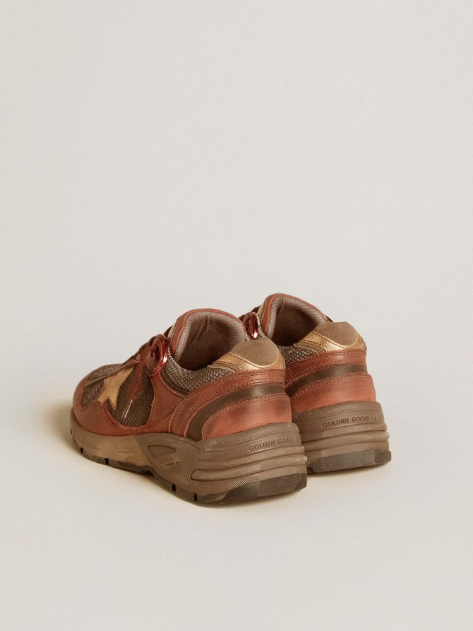 Women’s Dad-Star in nubuck with gold leather star and suede heel tab - Image 5