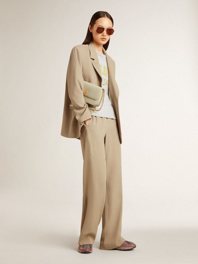 Women’s Dad-Star in nubuck with gold leather star and suede heel tab - Image 6