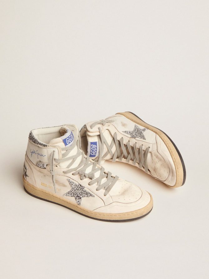 Women’s Sky-Star with signature on the ankle and silver inserts - Image 2