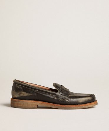 Jerry loafer in black leather