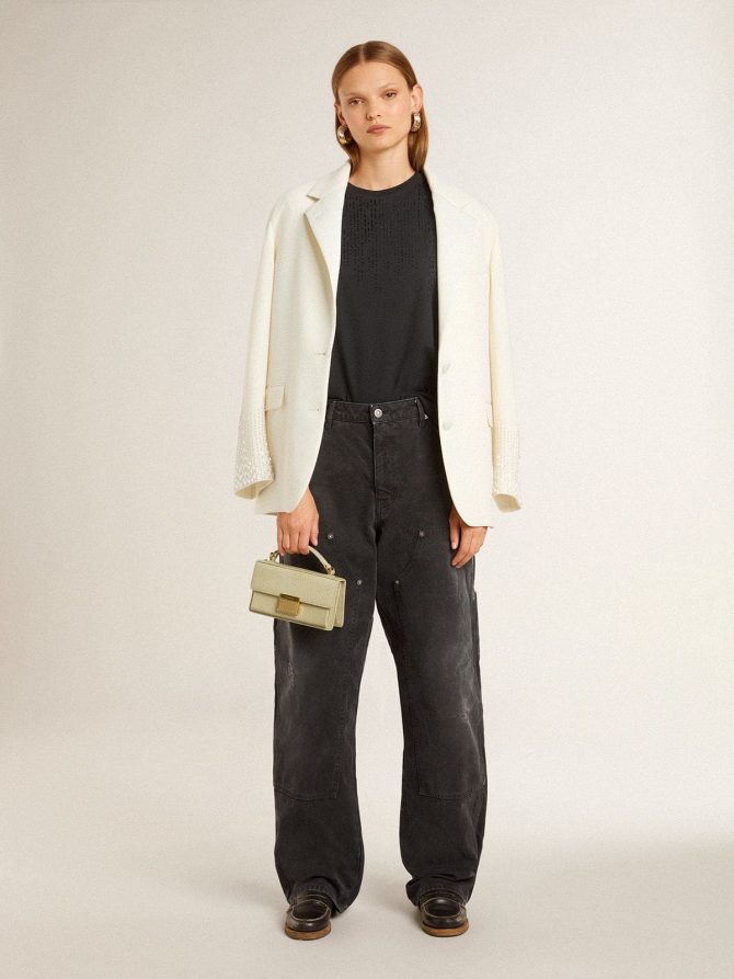 Jerry loafer in black leather - Image 6