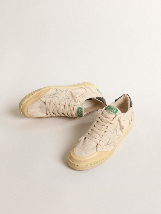 Ball Star LTD with vanilla canvas star and leather heel tab - Image 2