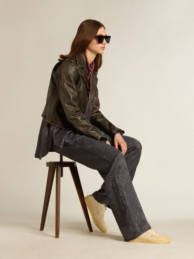 Ball Star LTD with vanilla canvas star and leather heel tab - Image 3