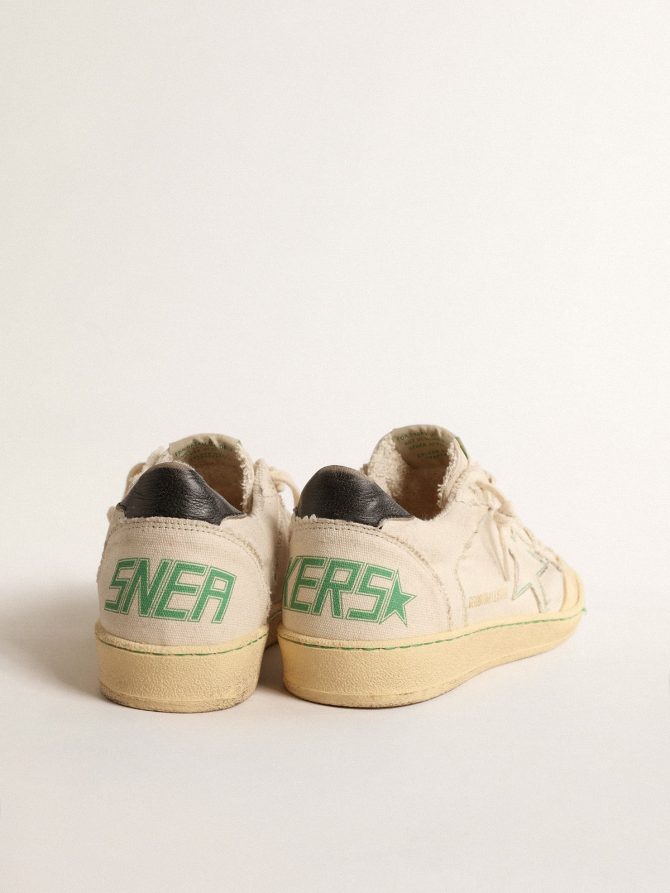 Ball Star LTD with vanilla canvas star and leather heel tab - Image 5