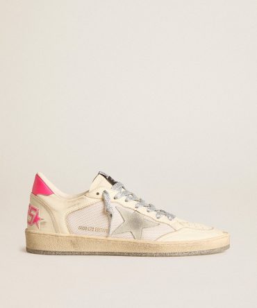 Women’s Ball Star LTD in nappa leather and mesh with suede star and leather heel tab