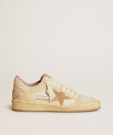 Ball Star LTD in leather and suede with suede star and heel tab