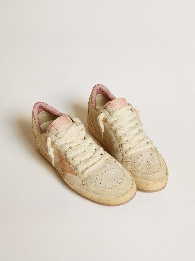 Ball Star LTD in leather and suede with suede star and heel tab - Image 2