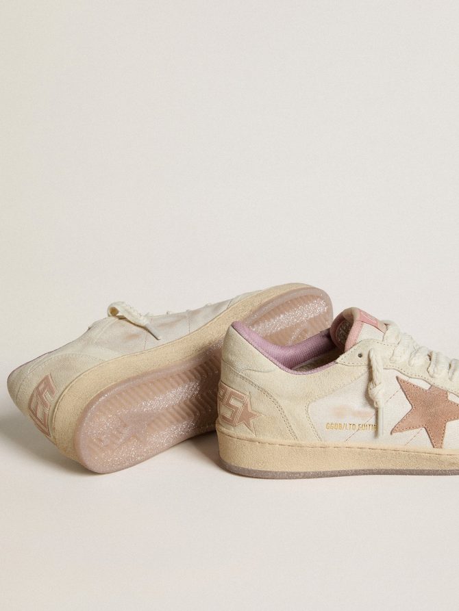 Ball Star LTD in leather and suede with suede star and heel tab - Image 3