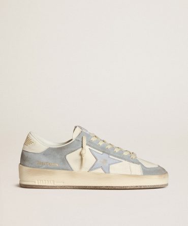 Stardan LTD in nappa and suede with leather star and nappa heel tab