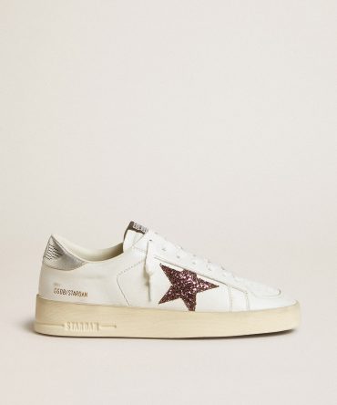 Women’s Stardan in nappa with glitter star and metallic leather heel tab