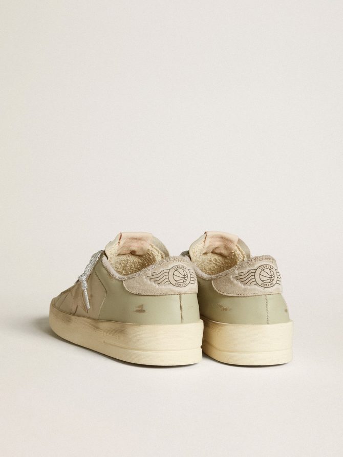 Stardan in nappa and leather with suede star and heel tab - Image 4