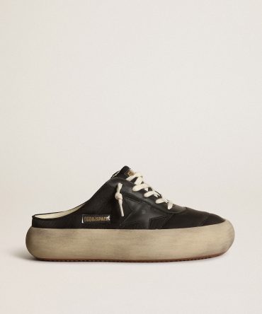 Women’s Space-Star Sabots with leather star and shearling lining
