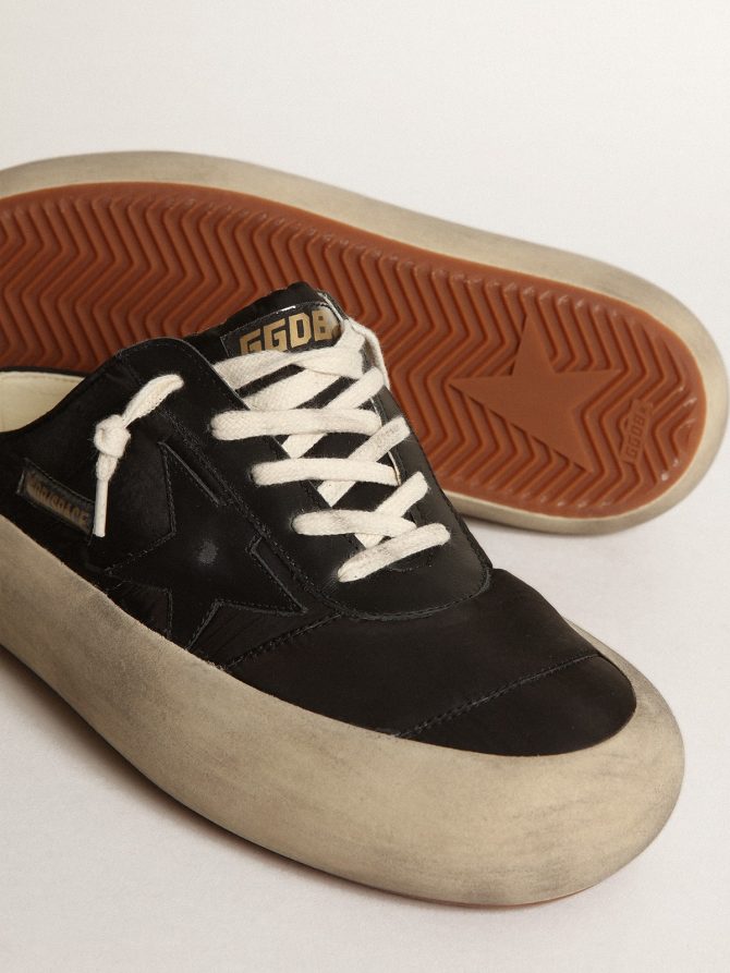 Women’s Space-Star Sabots with leather star and shearling lining - Image 4