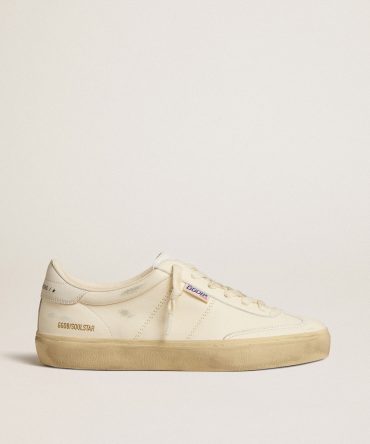 Women’s Soul Star in white nappa with white leather heel tab